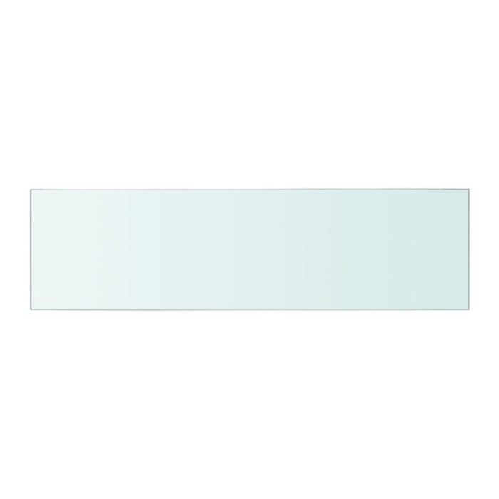 Panneaux d'étagère 2 pcs Verre Transparent 50 x 12 cm – Image 2