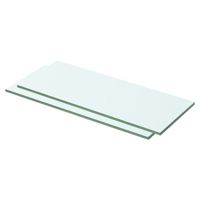 VXL8719883873961_a_en_hd_1.jpg Panneaux d'étagère 2 pcs Verre Transparent 50 x 15 cm – Image 1