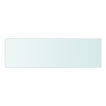 Panneaux d'étagère 2 pcs Verre Transparent 50 x 15 cm – Image 2