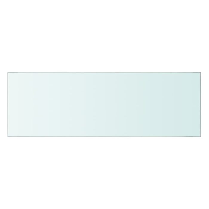 Panneaux d'étagère 2 pcs Verre Transparent 60x20 cm – Image 2