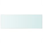 Panneaux d'étagère 2 pcs Verre Transparent 70x25 cm – Image 2