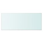 Panneaux d'étagère 2 pcs Verre Transparent 70 x 30 cm – Image 2