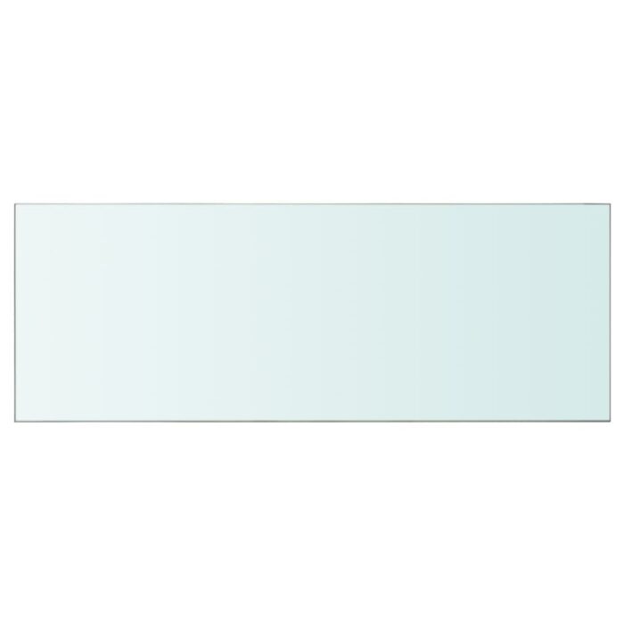 Panneaux d'étagère 2 pcs Verre Transparent 80 x 30 cm – Image 2