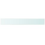 Panneaux d'étagère 2 pcs Verre Transparent 110 x 15 cm – Image 2