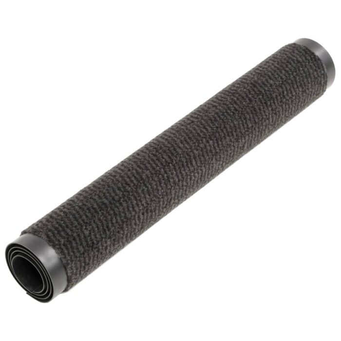 Paillassons rectangulaires 2 pcs 40 x 60 cm Noir – Image 2