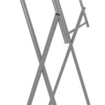Pieds de table de bar pliables Argenté 45x53x108 cm – Image 4
