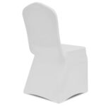 Housses élastiques de chaise Blanc 30 pcs – Image 4