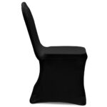 Housses élastiques de chaise Noir 30 pcs – Image 3