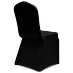 Housses élastiques de chaise Noir 30 pcs – Image 4