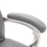 Chaise de bureau de massage Gris Tissu – Image 6
