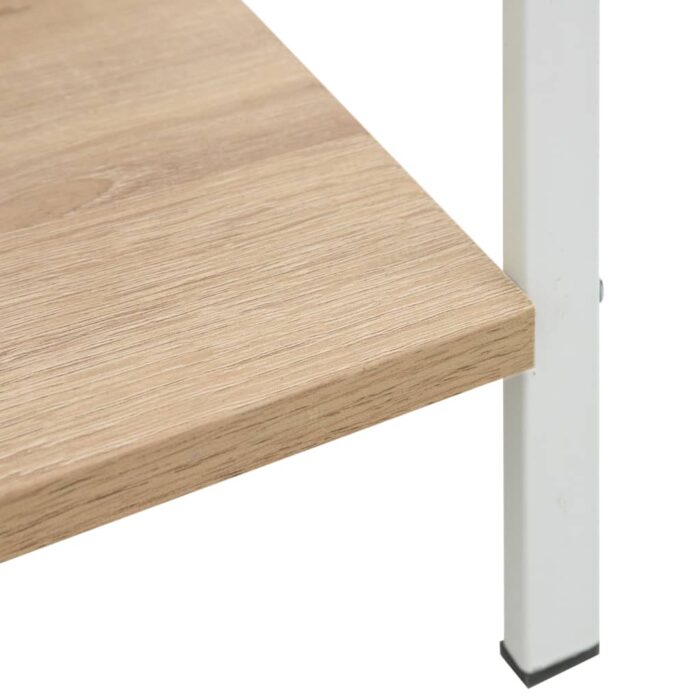 Bibliothèque à 5 niveaux chêne 60x27,6x158,5 cm bois ingénierie – Image 5