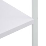 Armoire à four à micro-ondes Blanc 60x39,6x79,5 cm – Image 4