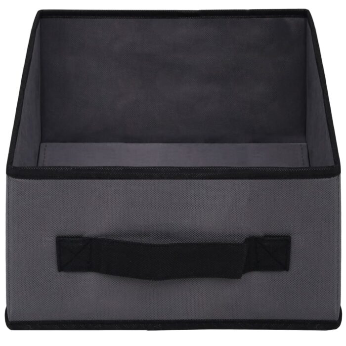 Armoire de rangement à 6 tiroirs 55x29x55 cm Gris Acier – Image 8