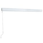 Store à cassette manuel 350x250 cm Bleu et blanc – Image 2