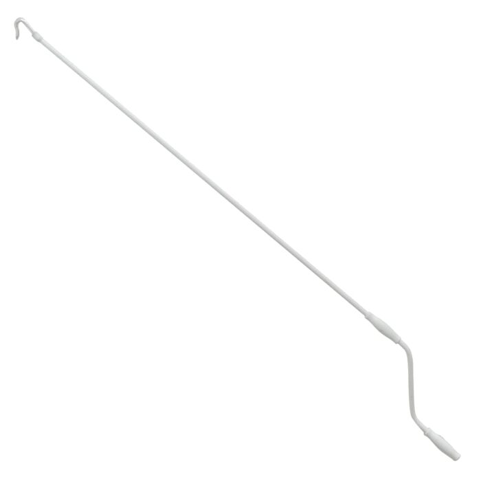 Store à cassette manuel 350x250 cm Bleu et blanc – Image 3