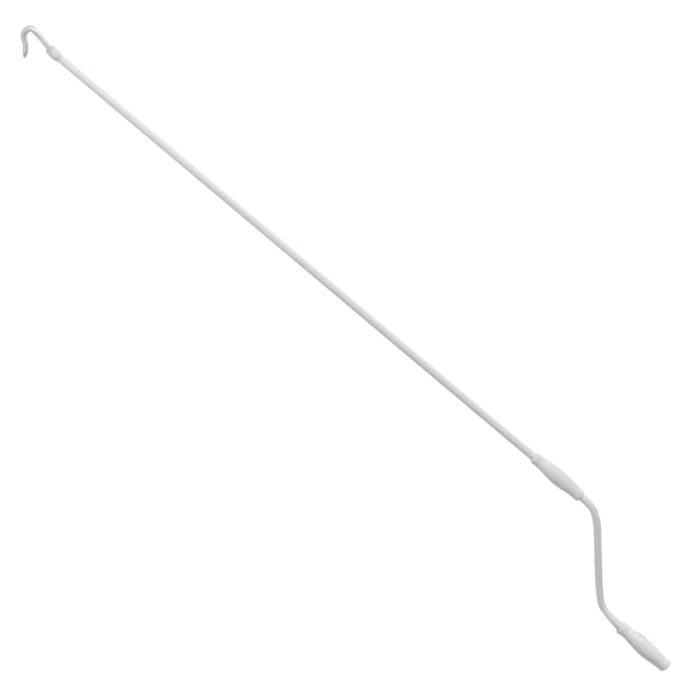 Store à cassette manuel 400x300 cm Bleu et blanc – Image 3