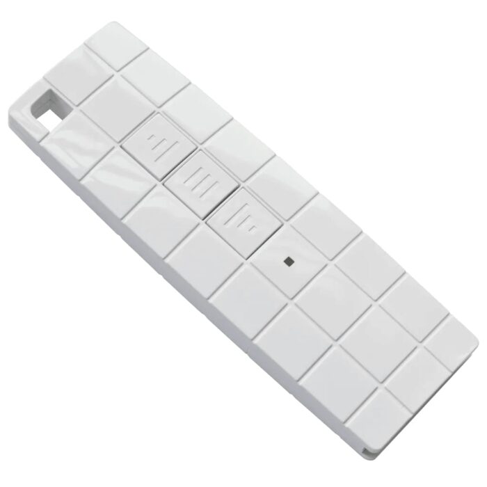 Store à cassette motorisé 400x300 cm Bleu et blanc – Image 4