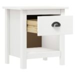 Tables de chevet 2 pcs Hill 46x35x49,5 cm Bois de pin solide – Image 4
