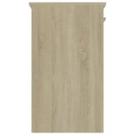 Bureau Chêne sonoma 90x45x76 cm Bois d’ingénierie – Image 3