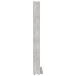 Armoire à CD Gris béton 102x16x177,5 cm Bois d'ingénierie – Image 3