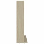 Armoire à CD Chêne sonoma 100x23x89,5 cm Bois d’ingénierie – Image 3