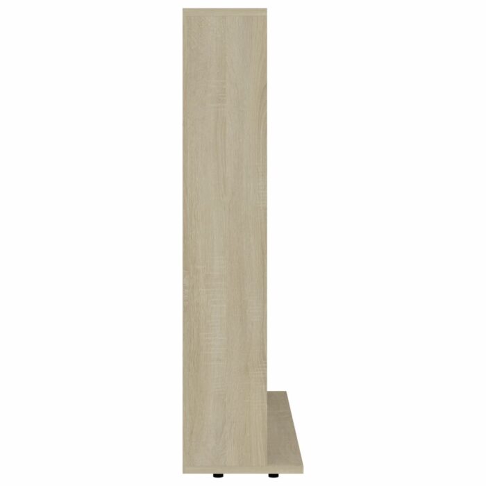 Armoire à CD Chêne sonoma 100x23x89,5 cm Bois d’ingénierie – Image 3