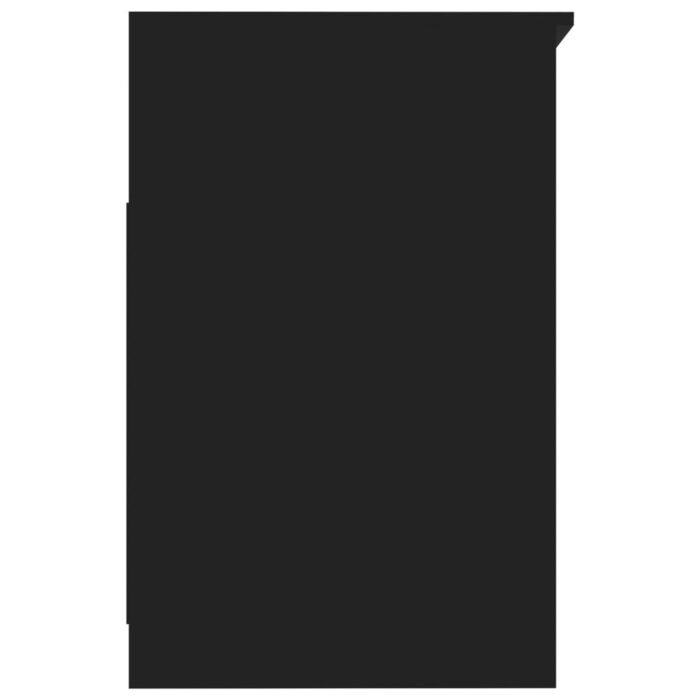 Armoire à tiroirs Noir 40x50x76 cm Bois d'ingénierie – Image 3