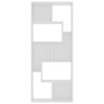 Bibliothèque Blanc 67x24x161 cm Bois d'ingénierie – Image 5