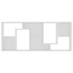 Bibliothèque Blanc 67x24x161 cm Bois d'ingénierie – Image 6