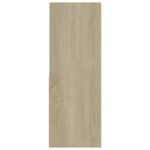 Bibliothèque Chêne sonoma 67x24x161 cm Bois d'ingénierie – Image 8