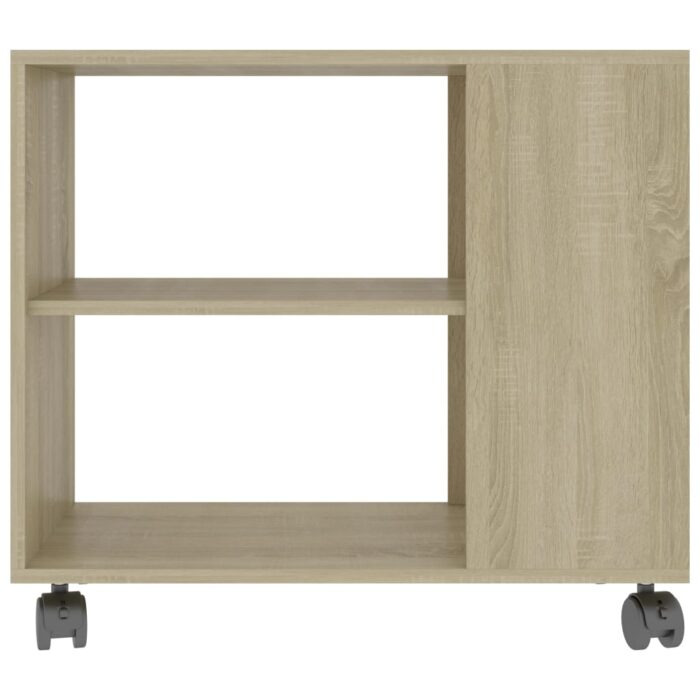 Table d'appoint Chêne sonoma 70x35x55 cm Bois d'ingénierie – Image 2