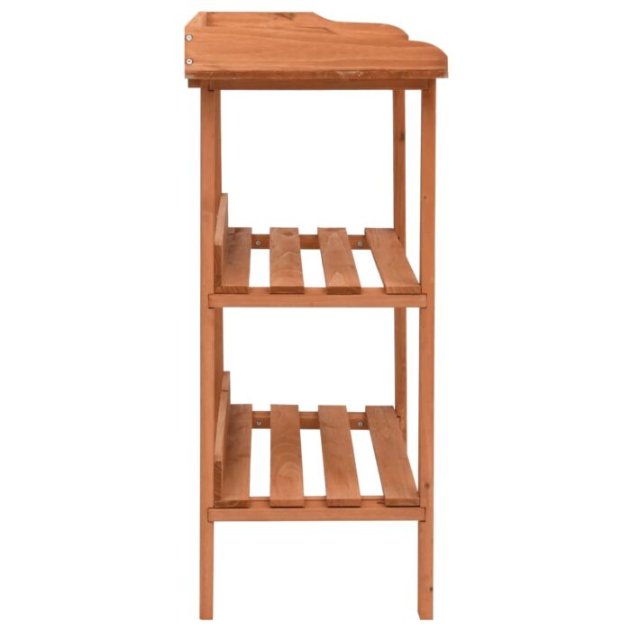 Support pour plantes 76x37x89 cm Bois de sapin – Image 2