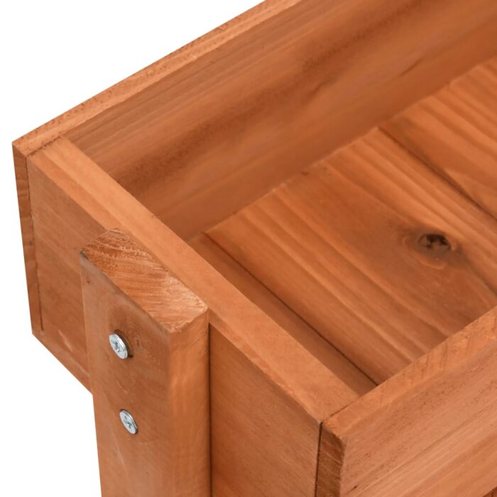 Jardinière 52x30x78 cm Bois de sapin – Image 3