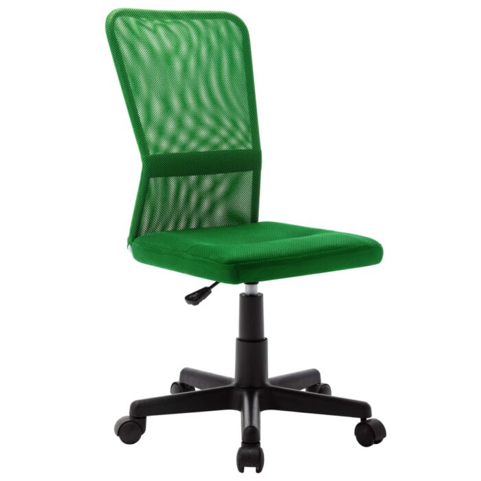 Chaise de bureau Vert 44x52x100 cm Tissu en maille – Image 1