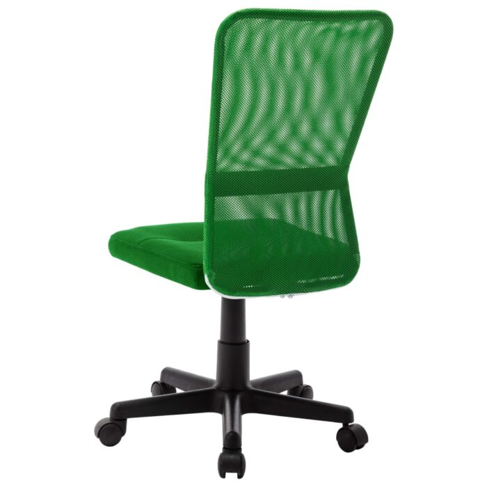 Chaise de bureau Vert 44x52x100 cm Tissu en maille – Image 2
