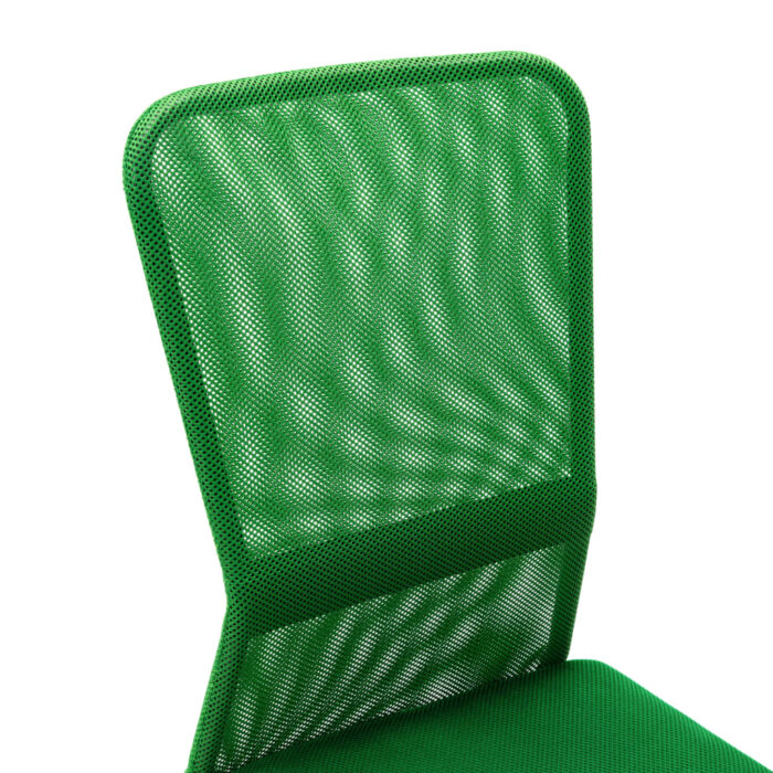 Chaise de bureau Vert 44x52x100 cm Tissu en maille – Image 4