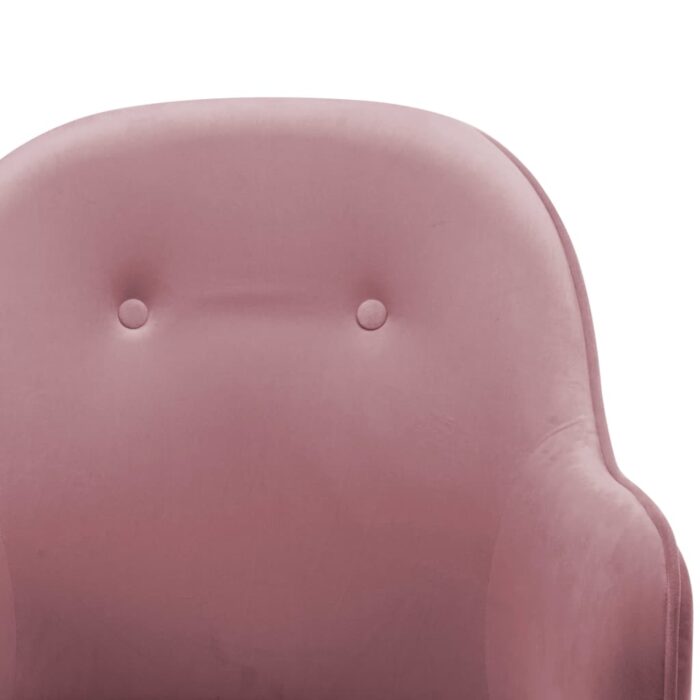 Chaise à bascule Rose Velours – Image 5