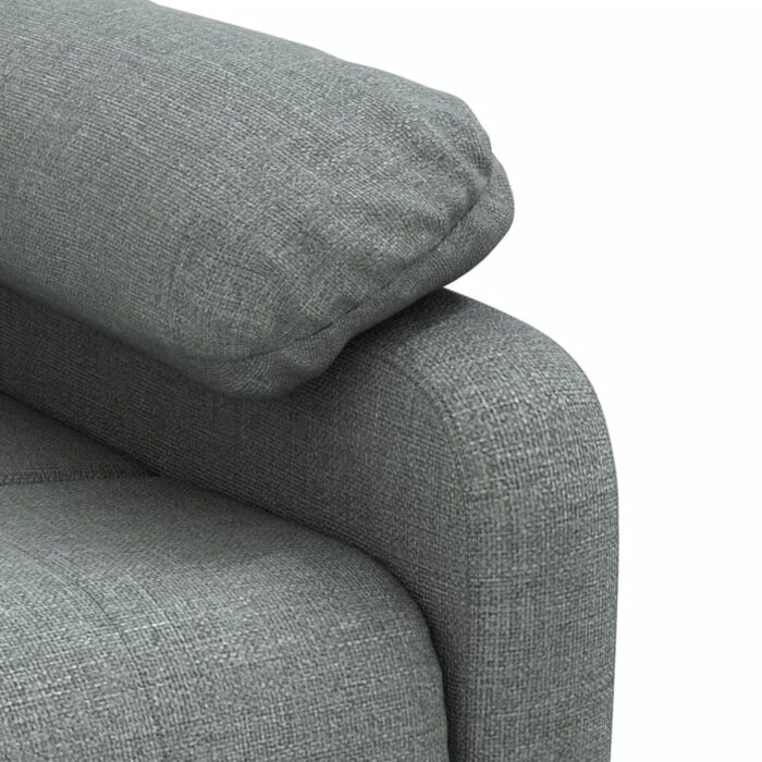 Fauteuil inclinable Gris foncé Tissu – Image 6
