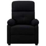 Fauteuil de massage Noir Tissu – Image 2
