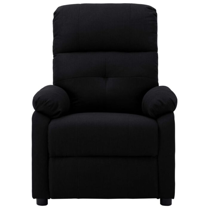 Fauteuil de massage Noir Tissu – Image 2