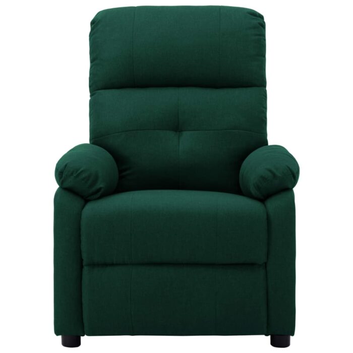 Fauteuil de massage Vert foncé Tissu – Image 2