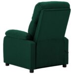 Fauteuil de massage Vert foncé Tissu – Image 4