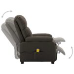 Fauteuil de massage Taupe Tissu – Image 3