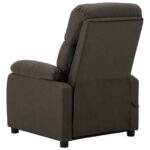 Fauteuil de massage Taupe Tissu – Image 4