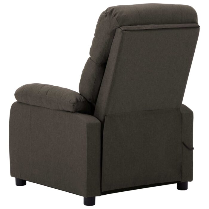 Fauteuil de massage Taupe Tissu – Image 4