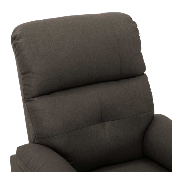 Fauteuil de massage Taupe Tissu – Image 5