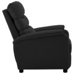 Fauteuil inclinable Noir Similicuir – Image 3