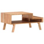 Table basse 100x50x45 cm Bois d'acacia massif – Image 9
