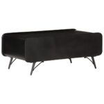 Table basse 100x50x40 cm Bois de manguier massif – Image 3