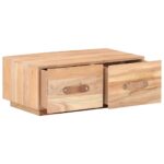 Table basse 90x50x35 cm Bois de récupération massif – Image 2